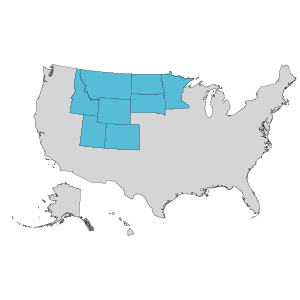 Rockies sales map