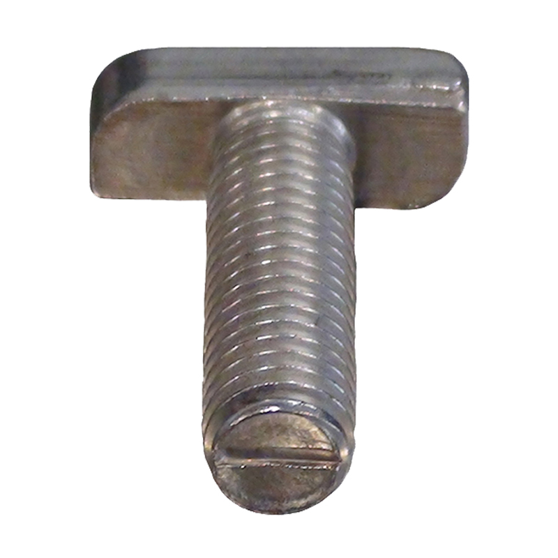Part Number 15988 M8 X 25mm T-Bolt with Slot 18-8 Stainless Steel 100/PK Wgt = 3.20 Lbs