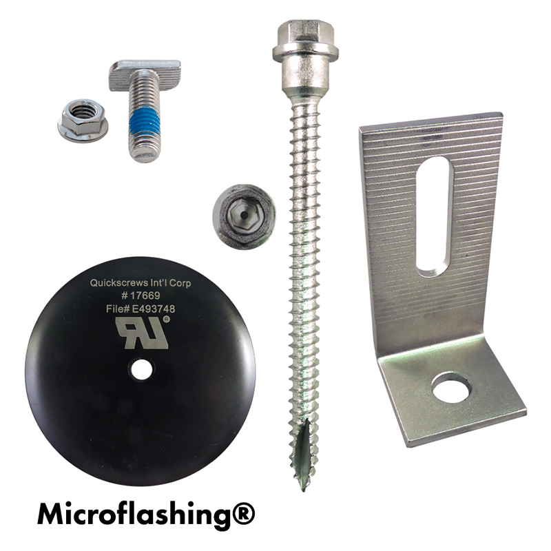 QB2 Kit 3 Microflash + T-Bolt + NutÂ  (16001)+ SS-LFT 25/KTP