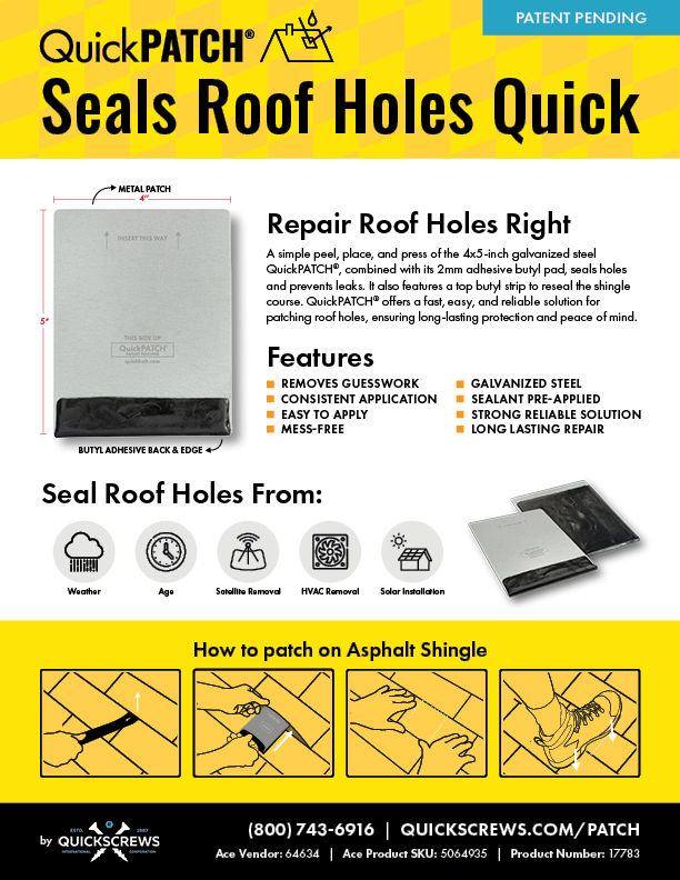 Ace QuickPATCH® Flyer